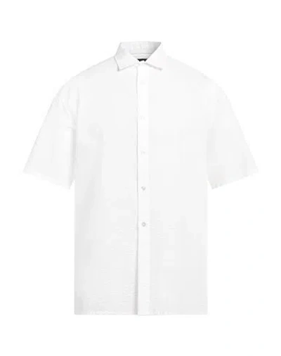 Giorgio Armani Man Shirt White Size 15 Cotton
