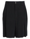 Giorgio Armani Man Shorts & Bermuda Shorts Black Size 40 Cupro