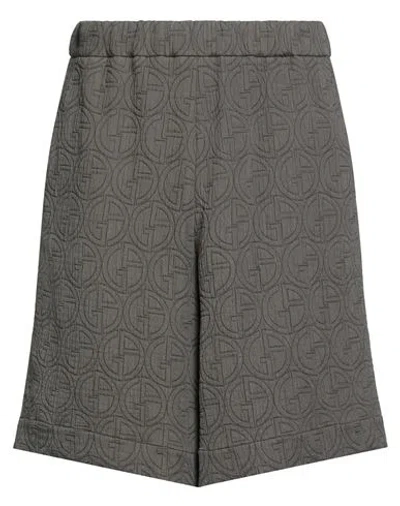 Giorgio Armani Man Shorts & Bermuda Shorts Grey Size 34 Polyamide, Cupro