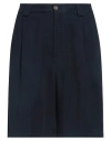 Giorgio Armani Man Shorts & Bermuda Shorts Navy Size 44 Cupro In Navy