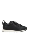 Giorgio Armani Man Sneakers Black Size 9 Leather