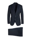 Giorgio Armani Man Suit Midnight Blue Size 44 Virgin Wool In Blue