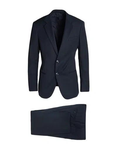 Giorgio Armani Man Suit Midnight Blue Size 44 Virgin Wool