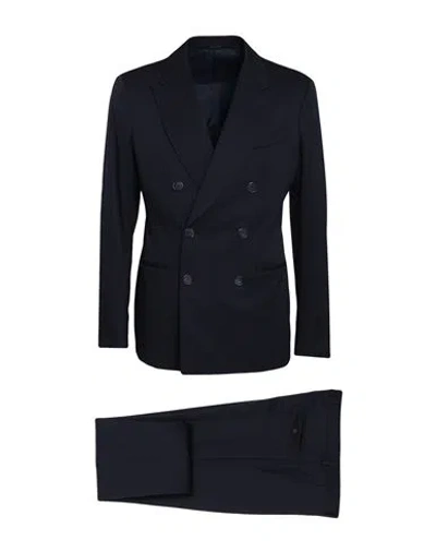 Giorgio Armani Man Suit Midnight Blue Size 44 Virgin Wool, Elastane