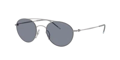 Giorgio Armani Man Sunglass Ar6169 In Blue