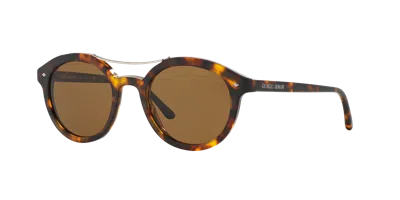 Giorgio Armani Man Sunglass Ar8007 In Brown