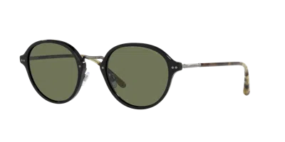 Giorgio Armani Man Sunglass Ar8139 In Green