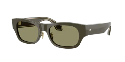 Giorgio Armani Man Sunglass Ar8224 In Green