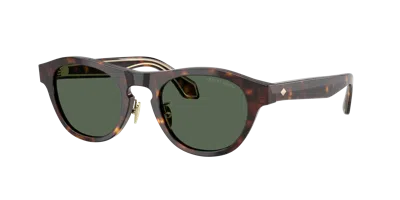 Giorgio Armani Man Sunglasses Ar8225 In Dark Green