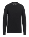 Giorgio Armani Man Sweater Black Size 38 Cotton, Cashmere, Silk