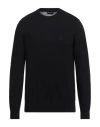 Giorgio Armani Man Sweater Black Size 46 Virgin Wool