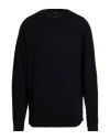 Giorgio Armani Man Sweater Black Size 50 Virgin Wool, Cashmere