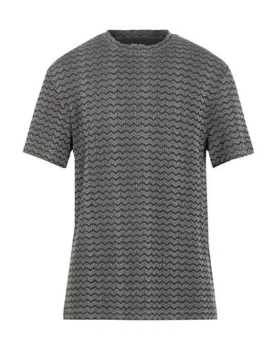Giorgio Armani Man Sweater Grey Size 50 Viscose, Elastane In Gray
