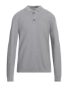 Giorgio Armani Man Sweater Light Grey Size 46 Silk, Cashmere In Grey