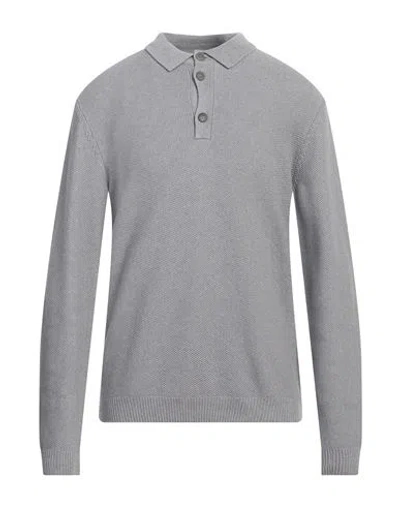 Giorgio Armani Man Sweater Light Grey Size 46 Silk, Cashmere