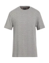 Giorgio Armani Man Sweater Light Grey Size 48 Viscose, Elastane In Gray
