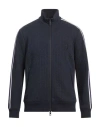 Giorgio Armani Man Sweatshirt Navy Size 48 Cotton, Polyamide, Cashmere