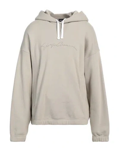 Giorgio Armani Man Sweatshirt Sand Size 44 Cotton In Beige