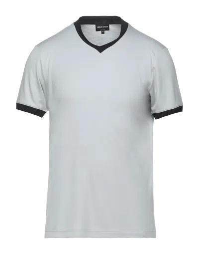 Giorgio Armani T-shirts In Grey