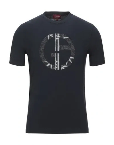 Giorgio Armani T-shirts In Blue