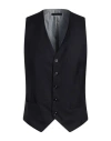 Giorgio Armani Man Tailored Vest Navy Size 48 Virgin Wool In Navy