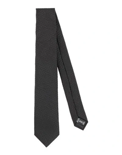 Giorgio Armani Man Ties & Bow Ties Black Size - Silk, Acrylic