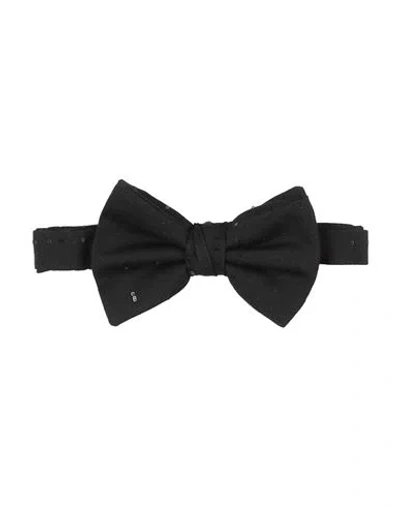 Giorgio Armani Man Ties & Bow Ties Black Size - Virgin Wool, Polyester