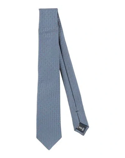 Giorgio Armani Man Ties & Bow Ties Blue Size - Silk