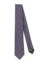 Giorgio Armani Man Ties & Bow Ties Burgundy Size - Silk In Purple