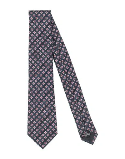 Giorgio Armani Man Ties & Bow Ties Midnight Blue Size - Silk