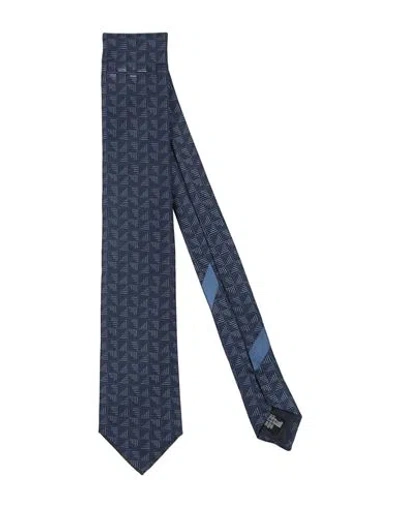 Giorgio Armani Man Ties & Bow Ties Navy Size - Silk