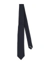 Giorgio Armani Man Ties & Bow Ties Navy Size - Silk, Acrylic In Navy