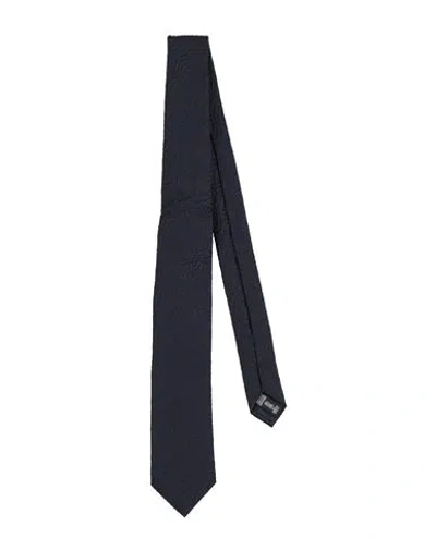 Giorgio Armani Man Ties & Bow Ties Navy Size - Silk, Acrylic