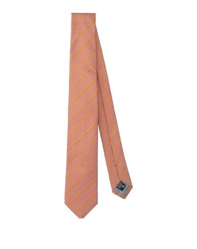Giorgio Armani Man Ties & Bow Ties Orange Size - Silk