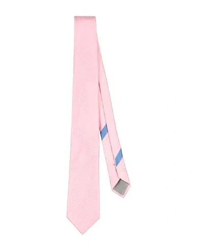 Giorgio Armani Man Ties & Bow Ties Pink Size - Silk