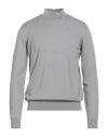 Giorgio Armani Man Turtleneck Grey Size 50 Virgin Wool In Gray