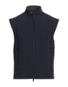 Giorgio Armani Man Vest Midnight Blue Size 44 Polyamide, Elastane In Multi
