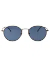 Giorgio Armani Matte Bronze Metal Sunglasses
