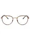 Giorgio Armani Matte Bronze Steel Sunglasses