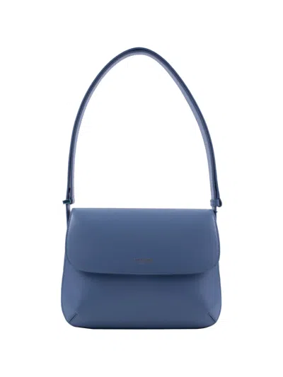 Giorgio Armani Medium La Prima Shoulder Bag In Blue