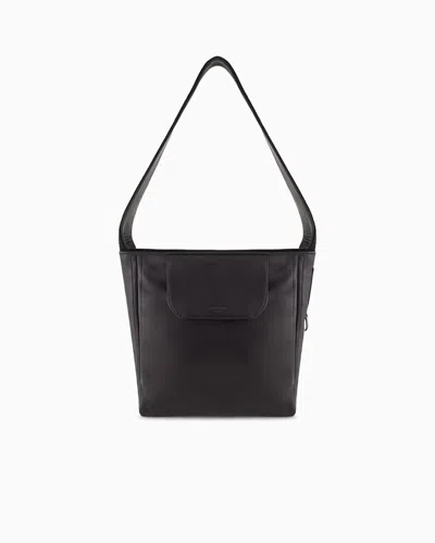 Giorgio Armani Medium Nappa-leather Strap