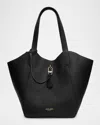 Giorgio Armani Medium Pebble Leather Tote Bag
