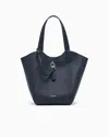 Giorgio Armani Medium Pebbled Leather Handbag