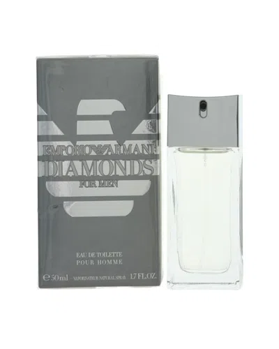 Giorgio Armani Men's 1.7oz Emporio Armani Diamonds Edt In Gray