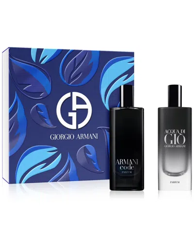 Giorgio Armani Men's 2-pc. Parfum Discovery Gift Set In White