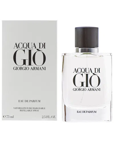 Giorgio Armani Men's 2.5oz Acqua Di Gio Edp In Transparent