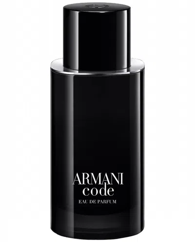 Giorgio Armani Men's 2.5oz Code Edp In Transparent