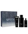 Giorgio Armani Men's 3-pc. Code Eau De Toilette And Shower Gel Gift Set In Transparent