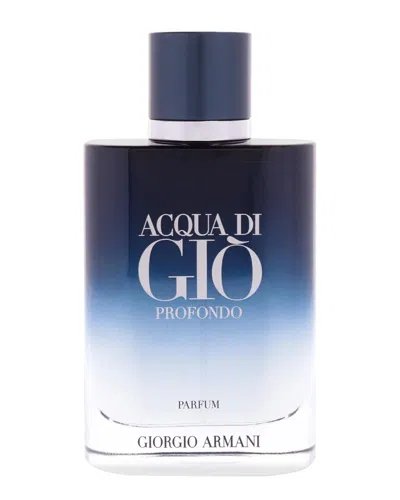 Giorgio Armani Men's 3.3oz Acqua Di Gio Profondo Parfum In Blue