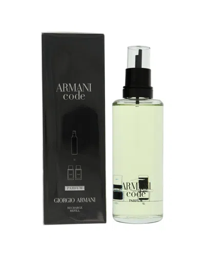 Giorgio Armani Men's 5oz Armani Code Parfum Refillable In Transparent